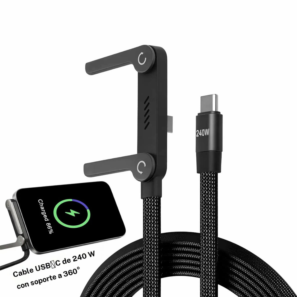 Cable de carga rápida 240W￼1.4M