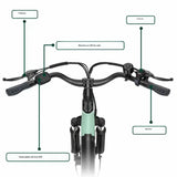 Bicicleta eléctrica para adultos HillMiles