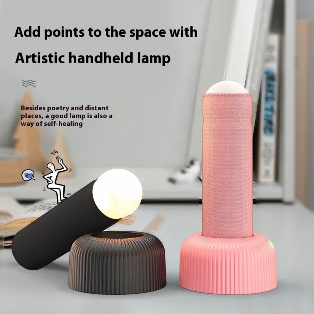 Luz Nocturna recargable de mano para dormitorio lampara