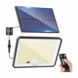 Luz led solar para exteriores con sensor