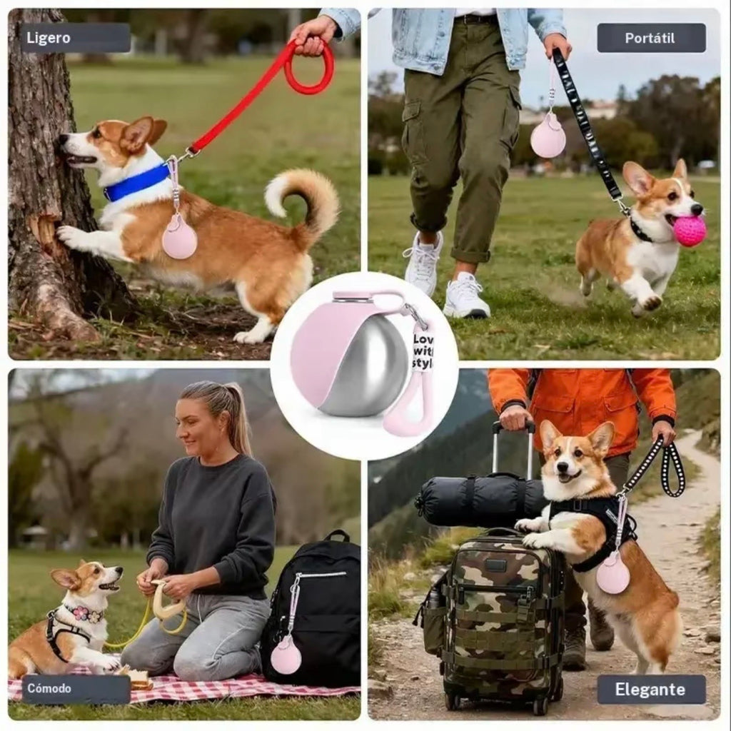 Botella de agua para mascota ￼