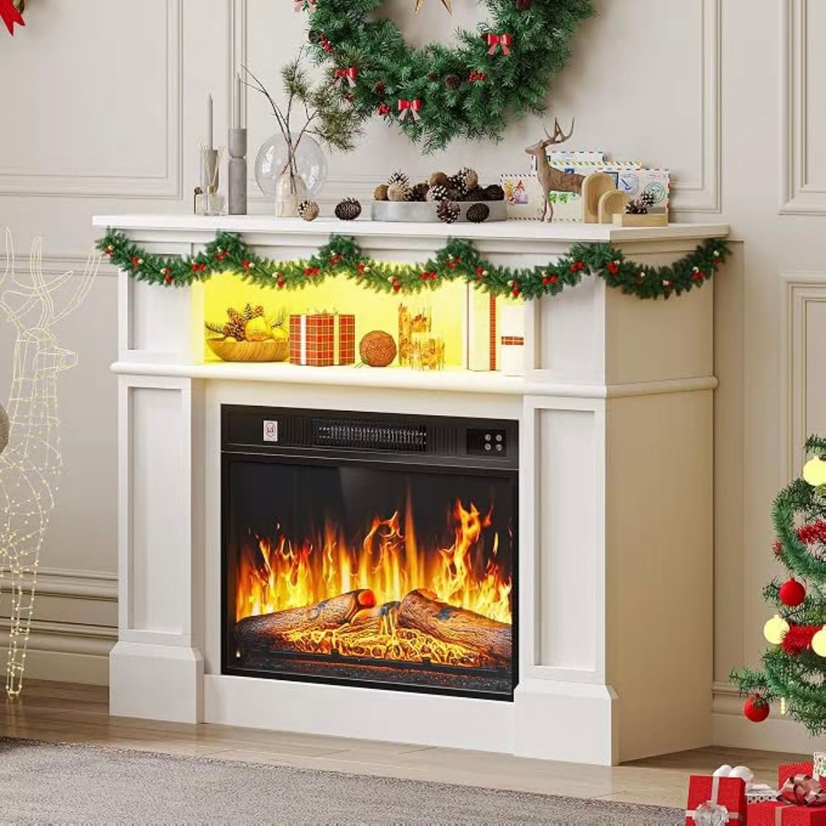 Chimenea eléctrica YITAHOME