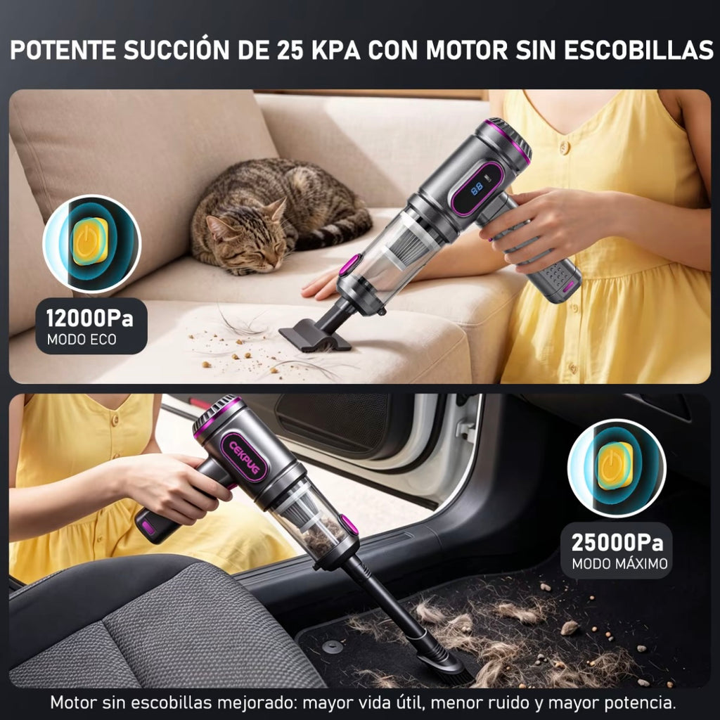 Aspirador inalámbrico CEKPUG V 35