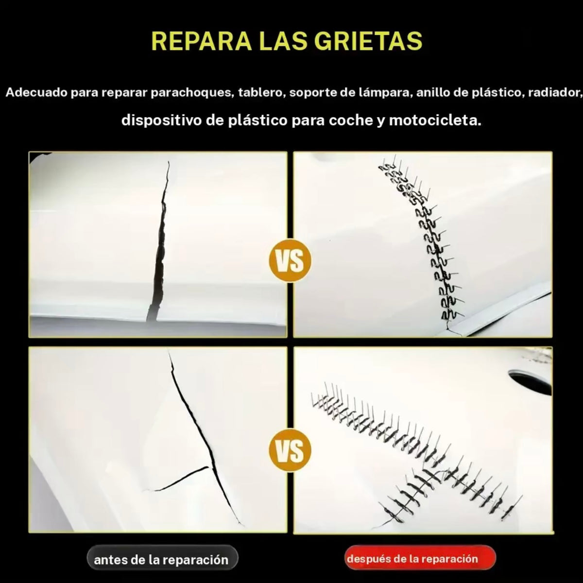 Máquina de soldar de plástico portátil200/1000PCS