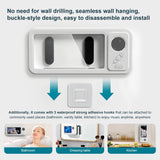 Altavoz caja impermeable, baño impermeable 360 °