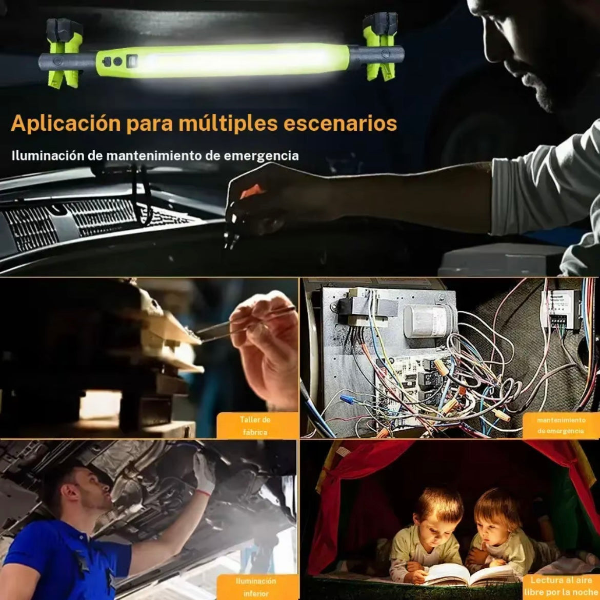 Luz de trabajo magnética