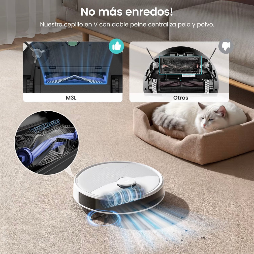 Robot aspiradora inteligente￼￼