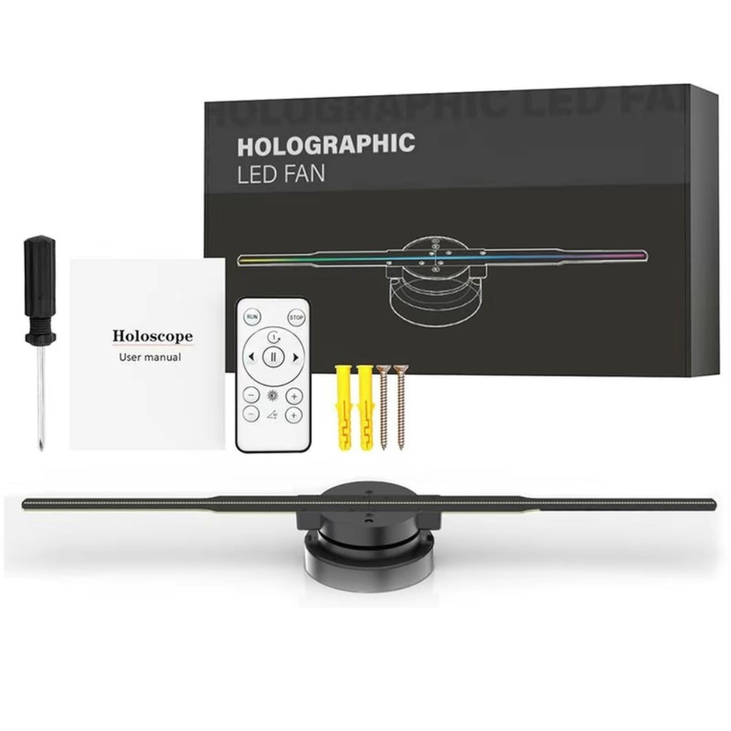 Luz de proyección de holograma 3D