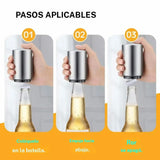 Abridor de botellas de acero inoxidable