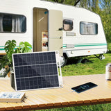 Panel solar flexible doble usb