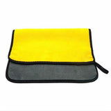 Toalla de microfibra de doble cara y dos tonos