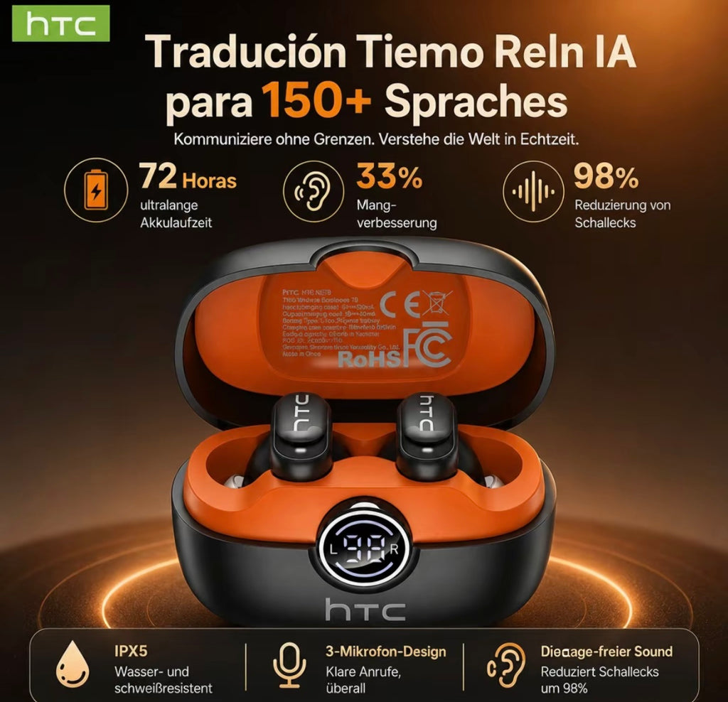 Auriculares Bluetooth HTC NE79