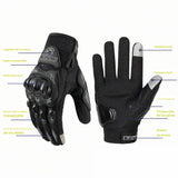 Guantes con protección ciclismo￼