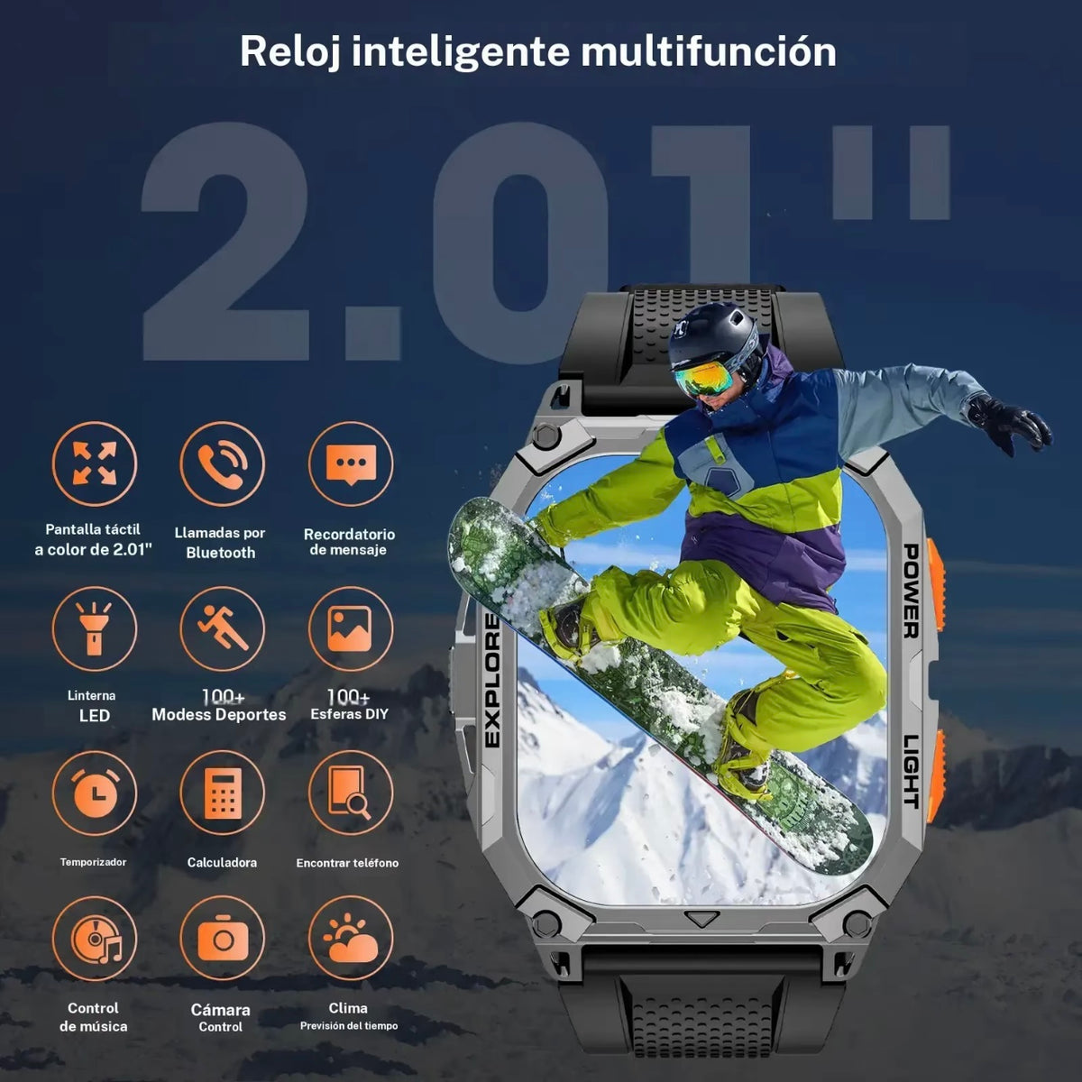 Reloj Inteligente deportiva￼￼