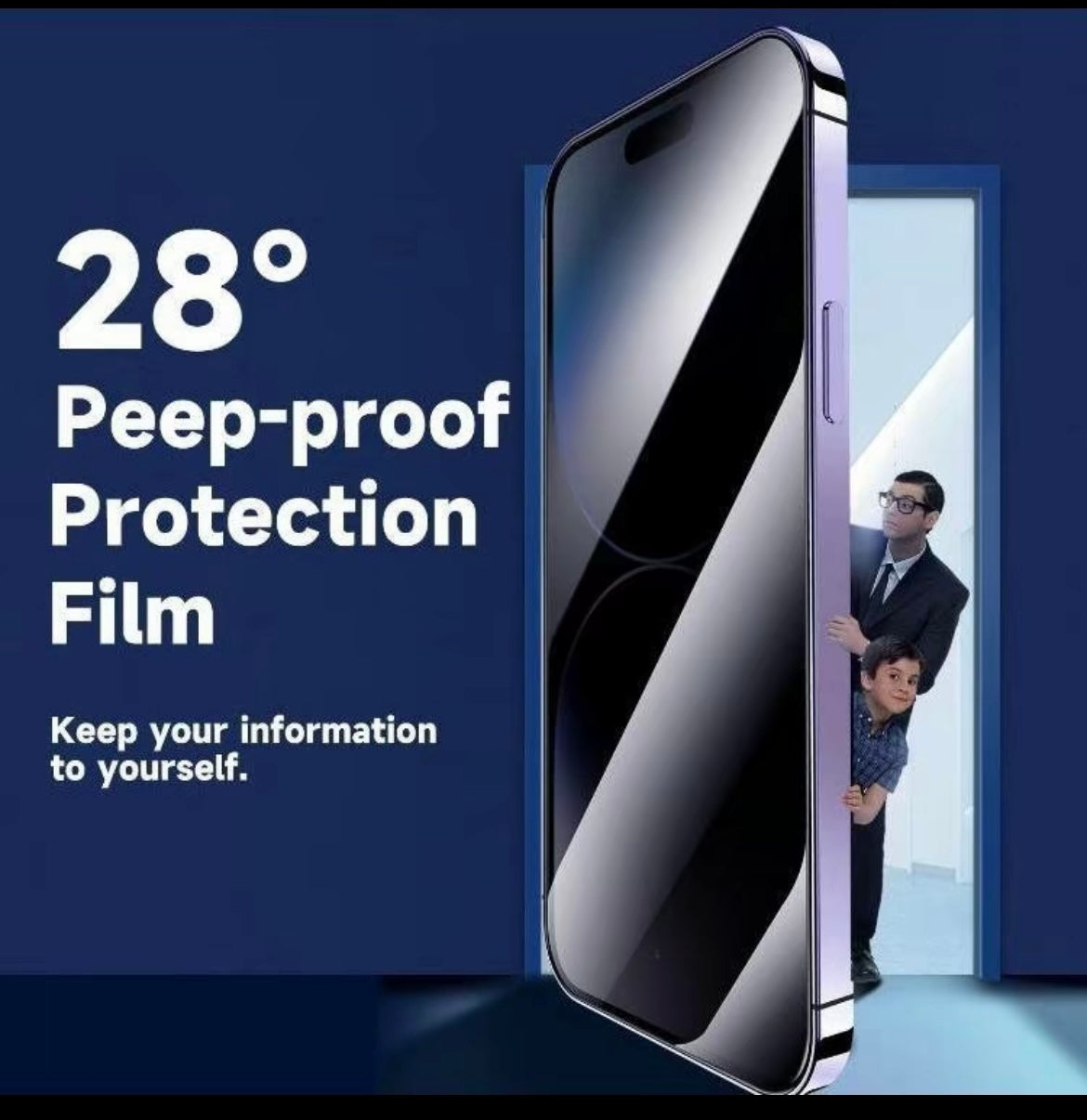 Protector de pantalla Crystal Armor Antiespia