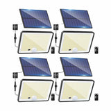 Luz led solar para exteriores con sensor