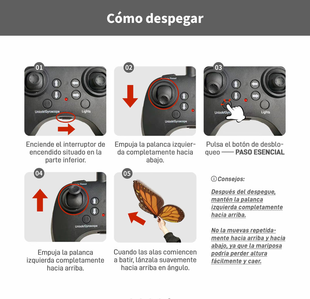 Mariposa voladora