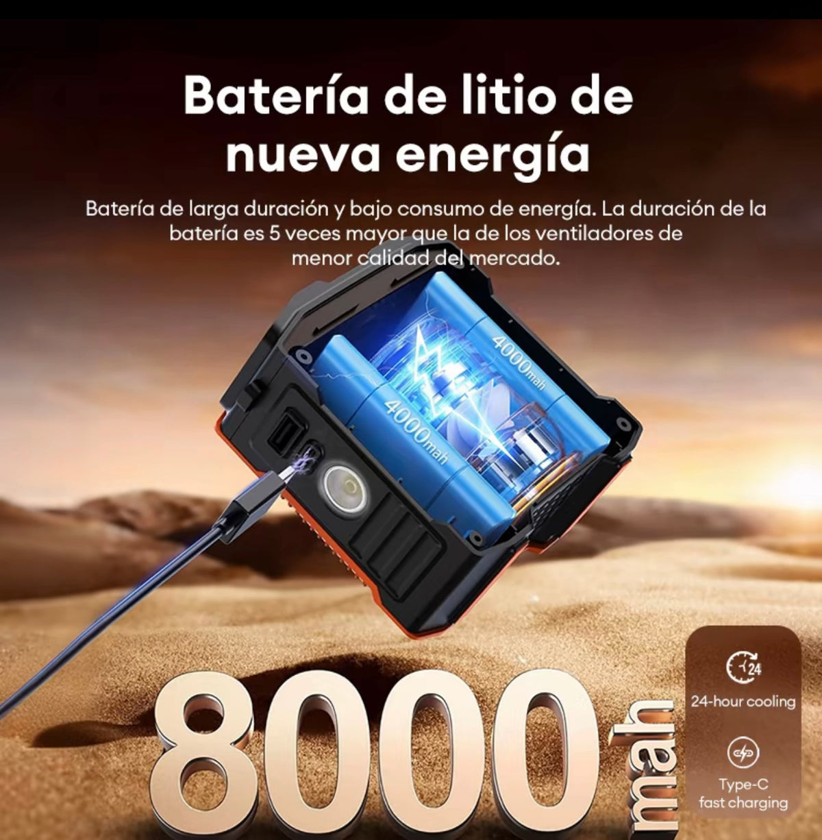 Ventilador portátil