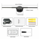 Luz de proyección de holograma 3D