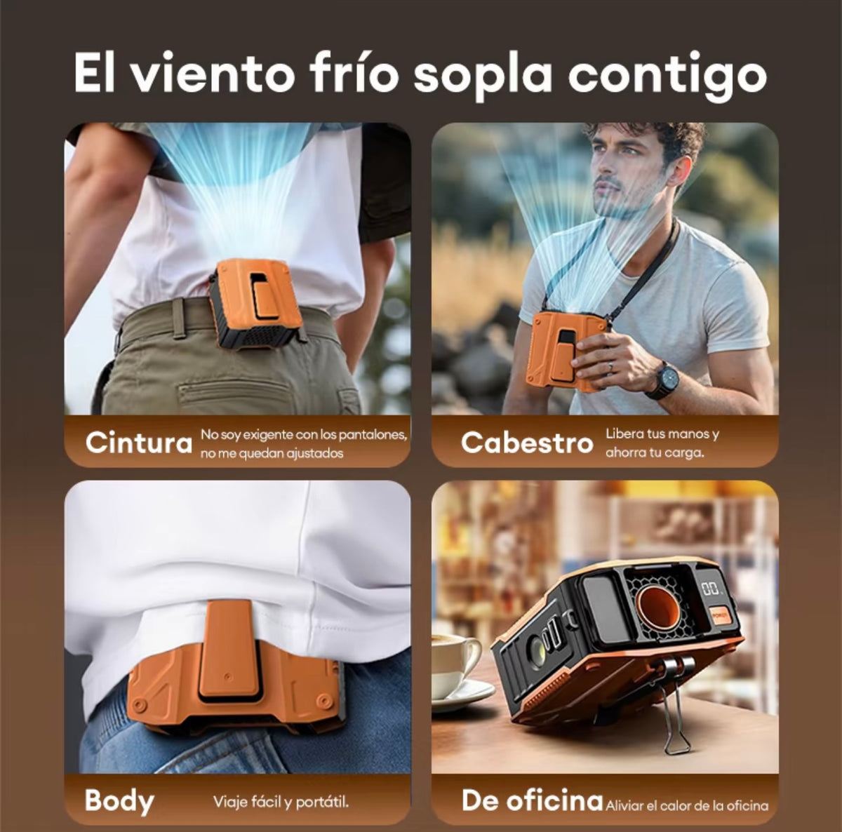 Ventilador portátil
