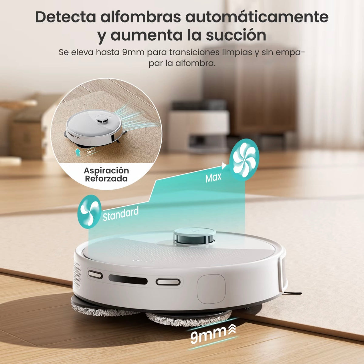 Robot aspiradora inteligente￼￼