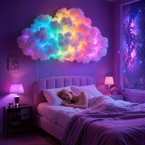 Luz led de fantasía "nube eléctrica" DIY