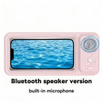 Altavoz caja impermeable, baño impermeable 360 °