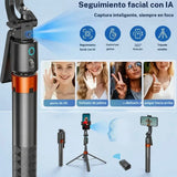 Palo selfie trípode con seguimiento