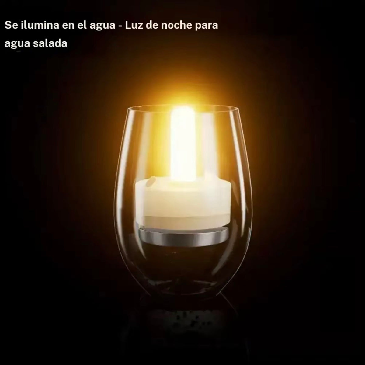 Lámpara de agua salada