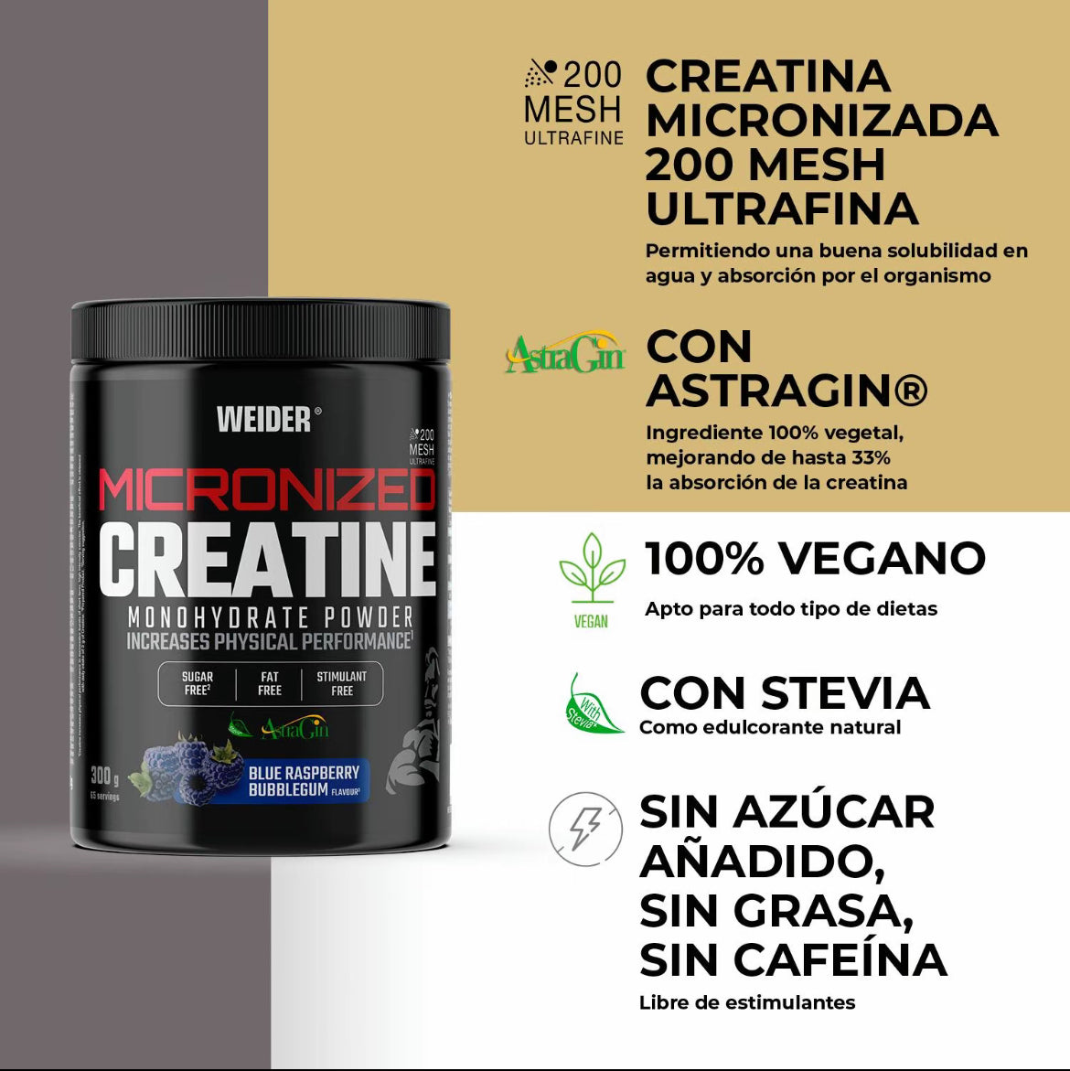 Creatine weider micronized