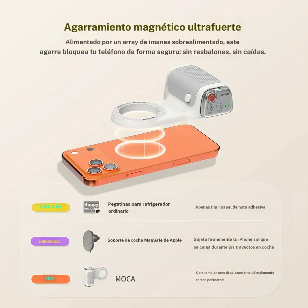 Agarre para Teléfono magsafe Control de Cambio de Cámara y Enfoque,