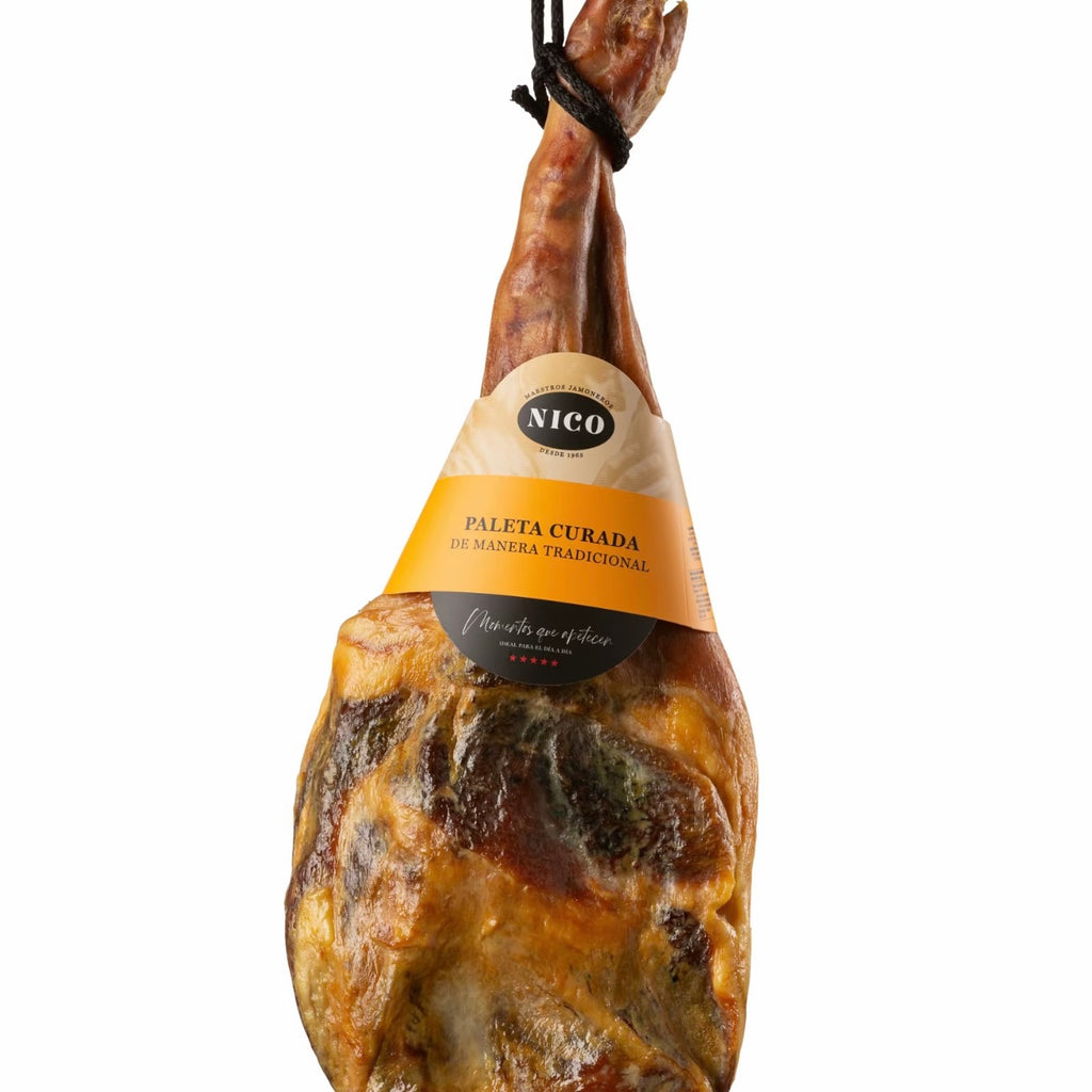 Pack paleta curada con kit jamonero