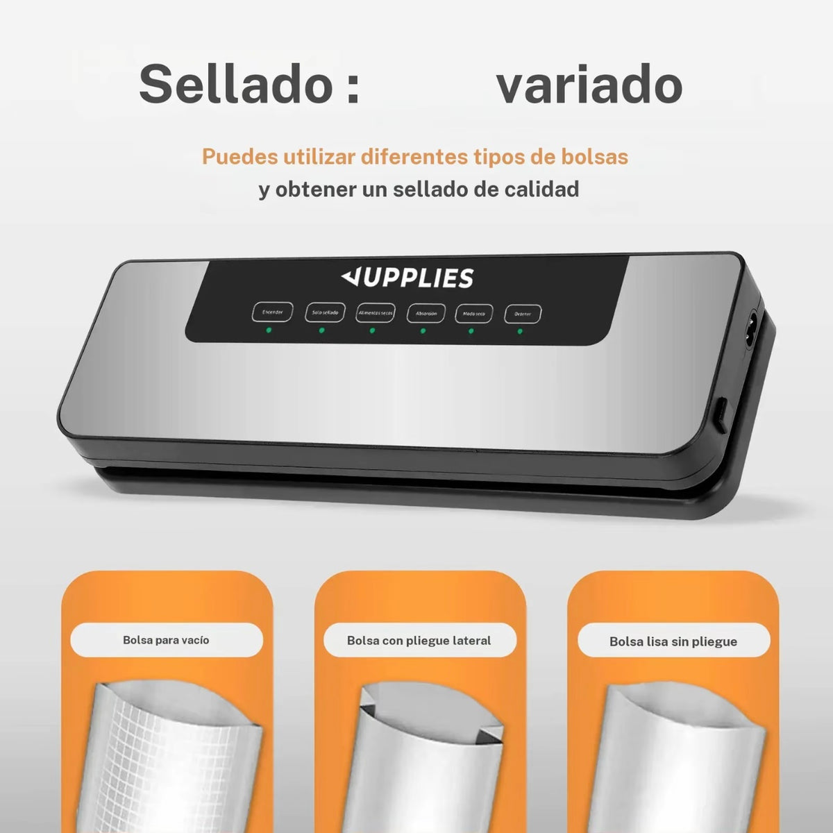 Envasadora al Vacío Automática para Alimentos