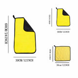 Toalla de microfibra de doble cara y dos tonos