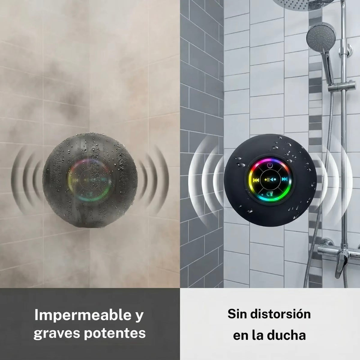 Altavoz inalámbrico resistente al agua