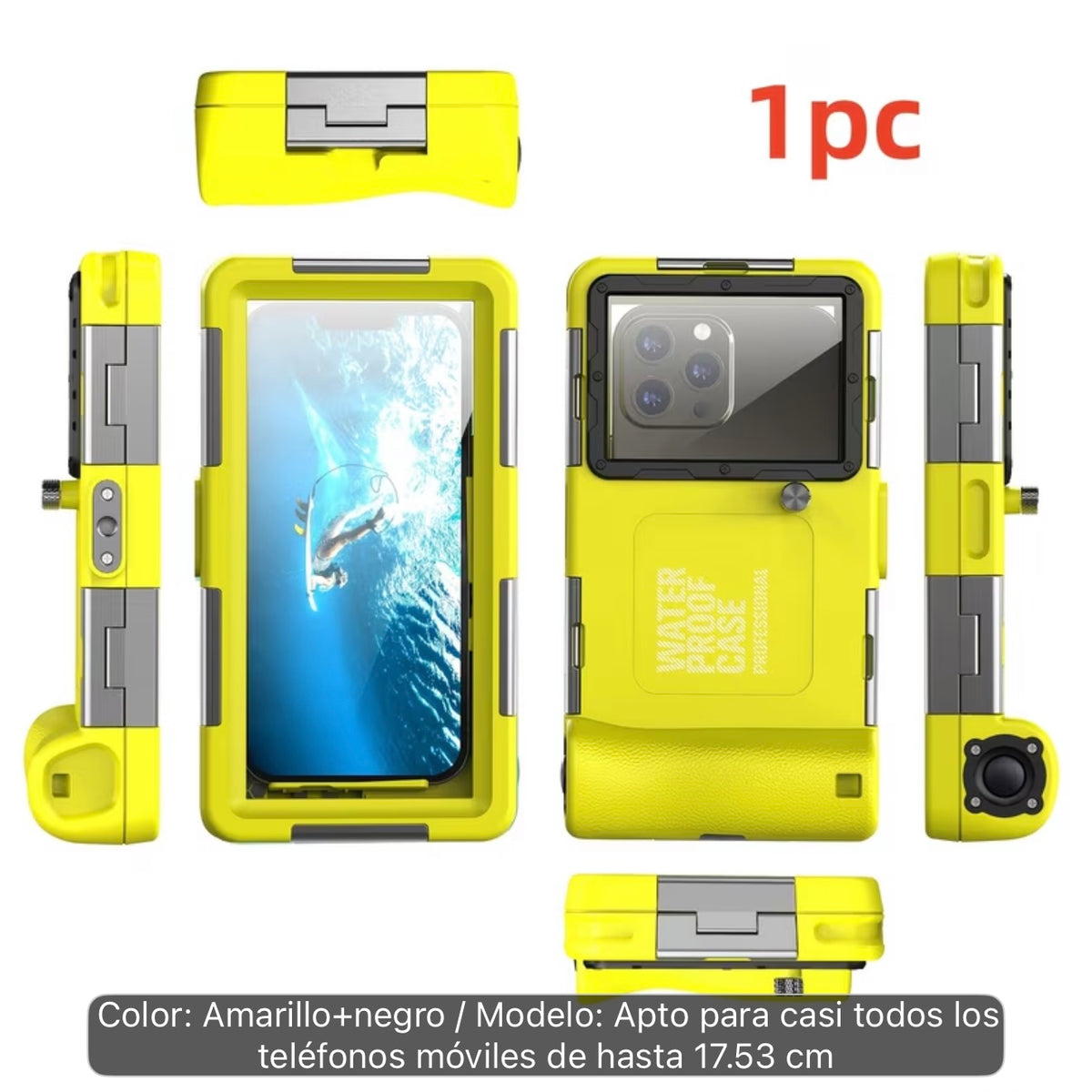 Funda impermeable para el móvil ￼