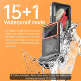Funda impermeable para el móvil ￼