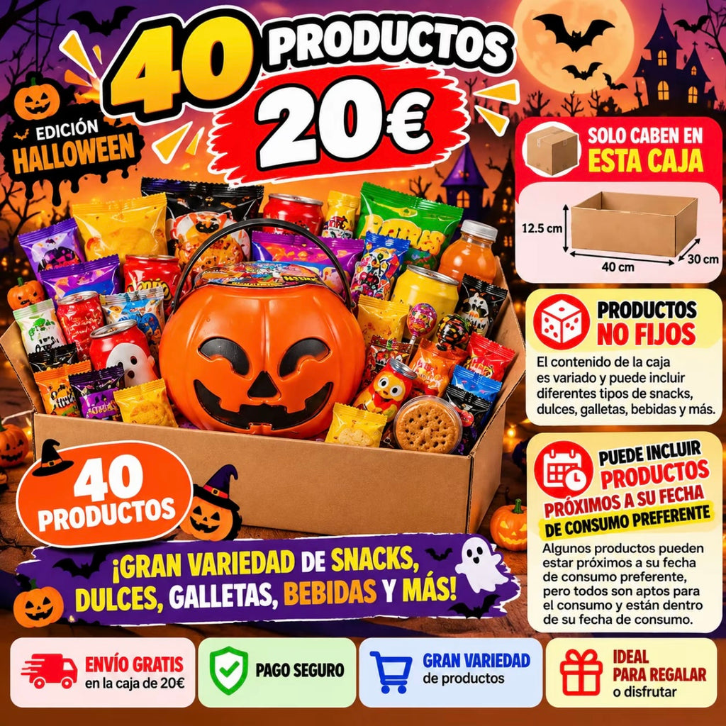 Caja misteriosa de helloween