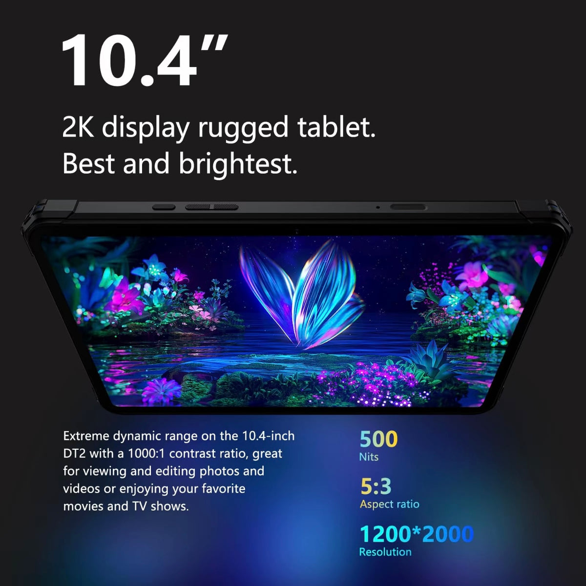 FOSSiBOT Tablet irrompible 10.4