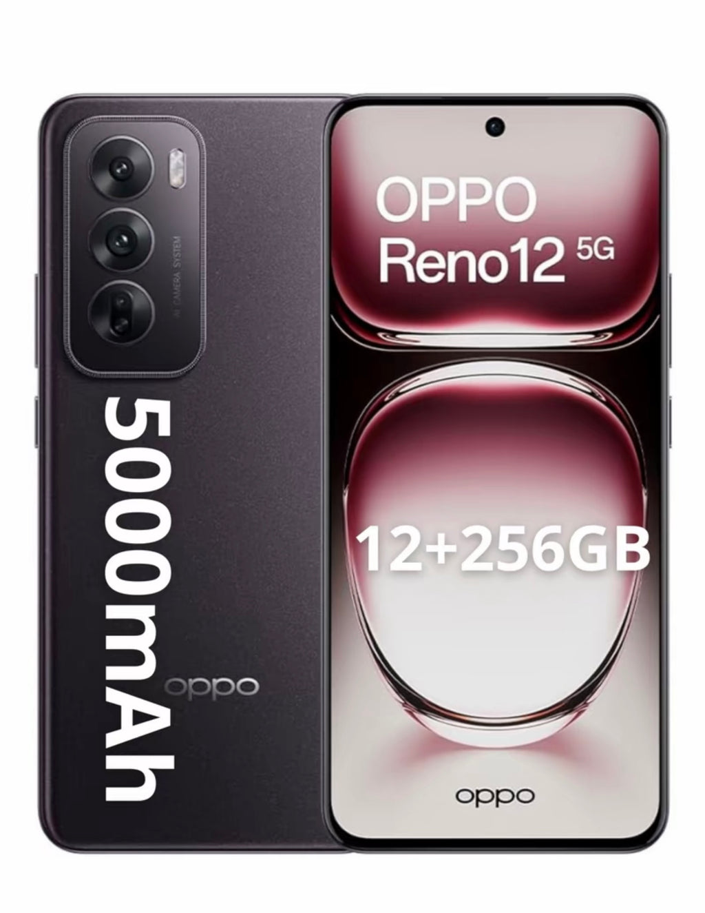 OPPO Reno12 5G Nuevo- Pantalla AMOLED 6.7"
