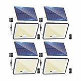 Luz led solar para exteriores con sensor