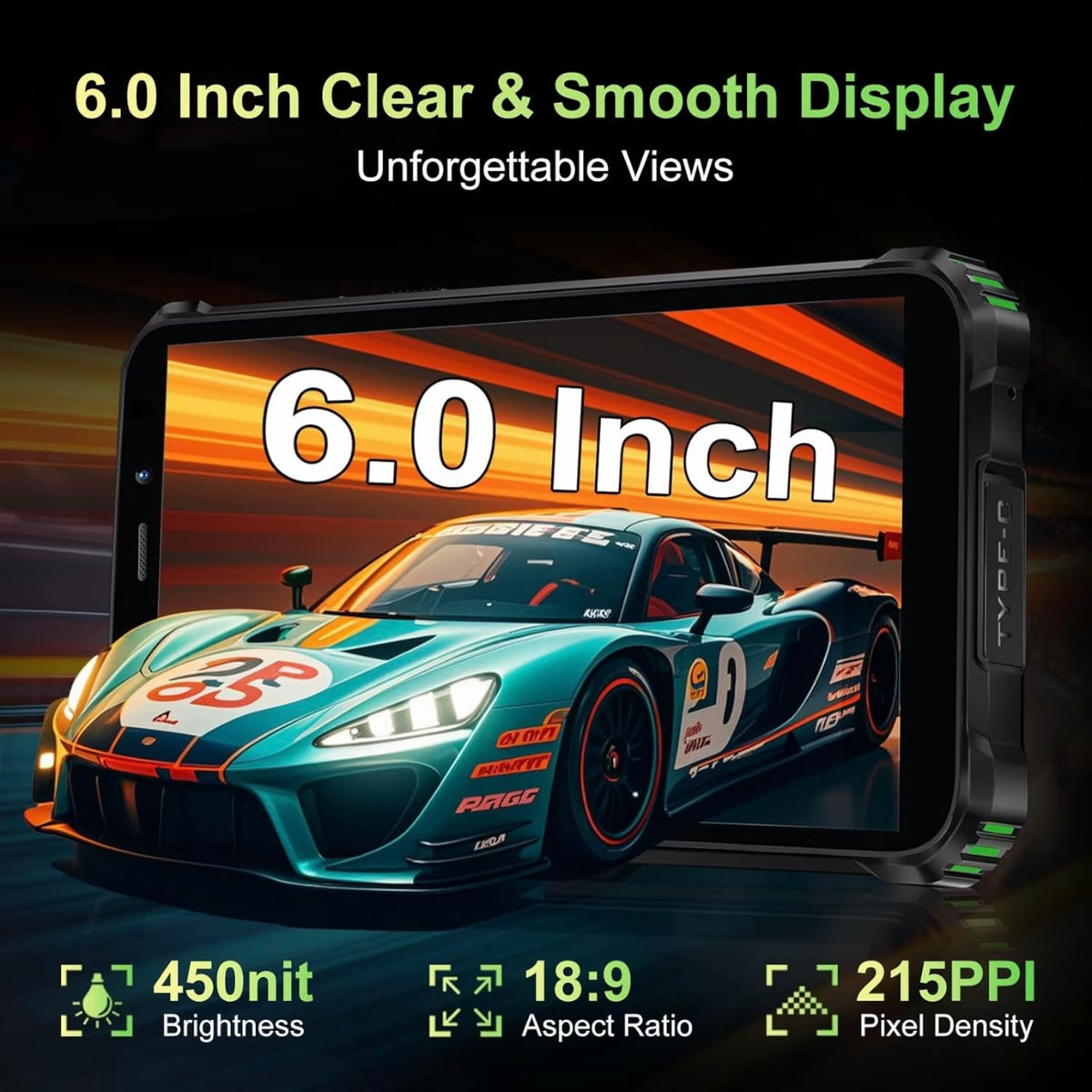 OUKITEL G5 Smartphone, 6.0 inches, 16GB RAM + 64GB
