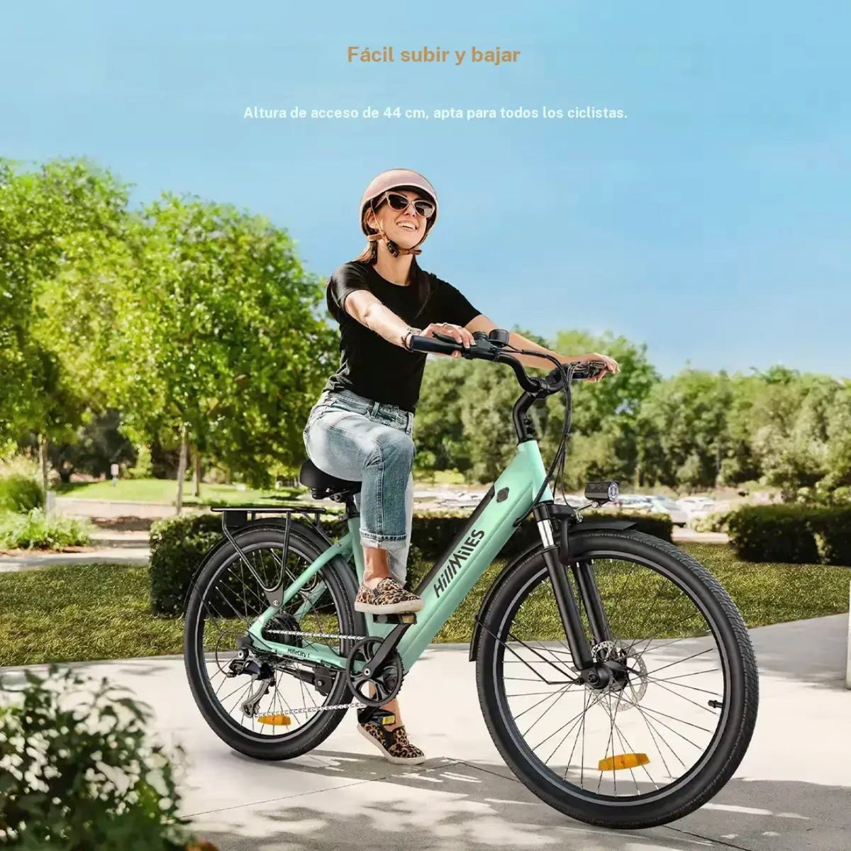 Bicicleta eléctrica para adultos HillMiles