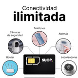 Tarjeta sim de prepago suop￼