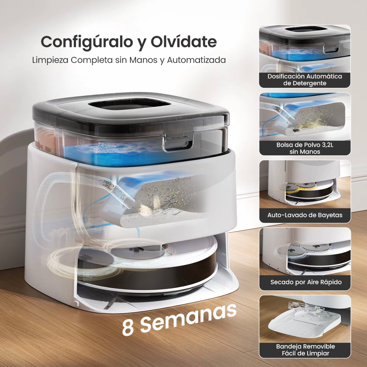 Robot aspiradora inteligente￼￼
