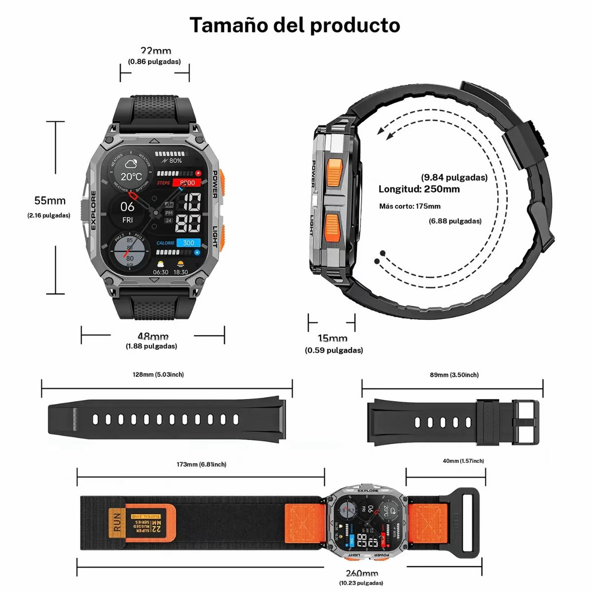 Reloj Inteligente deportiva￼￼
