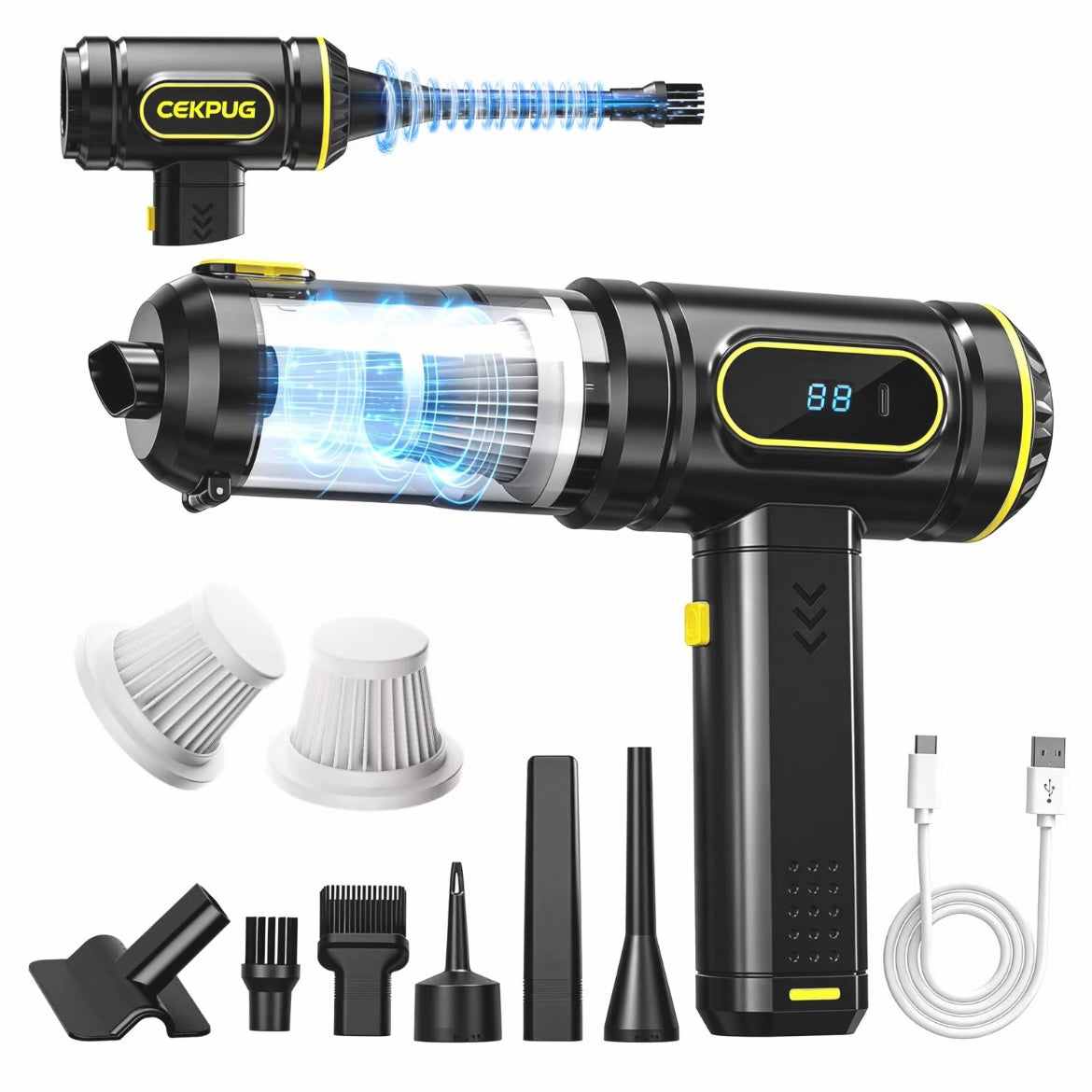 Aspirador inalámbrico CEKPUG V 35