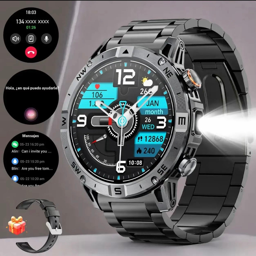 Reloj inteligente pantalla HD 1.7”