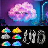Luz led de fantasía "nube eléctrica" DIY