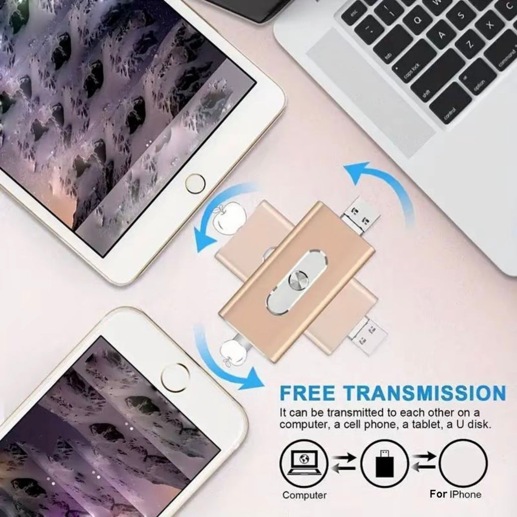 Usb memoria portátil 4en1